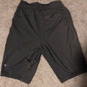 lululemon athletica shorts heather grey